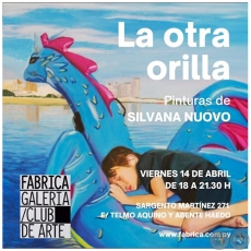 La otra orilla - Pintura de Silvana Nuovo - Viernes, 14 de Abril de 2023